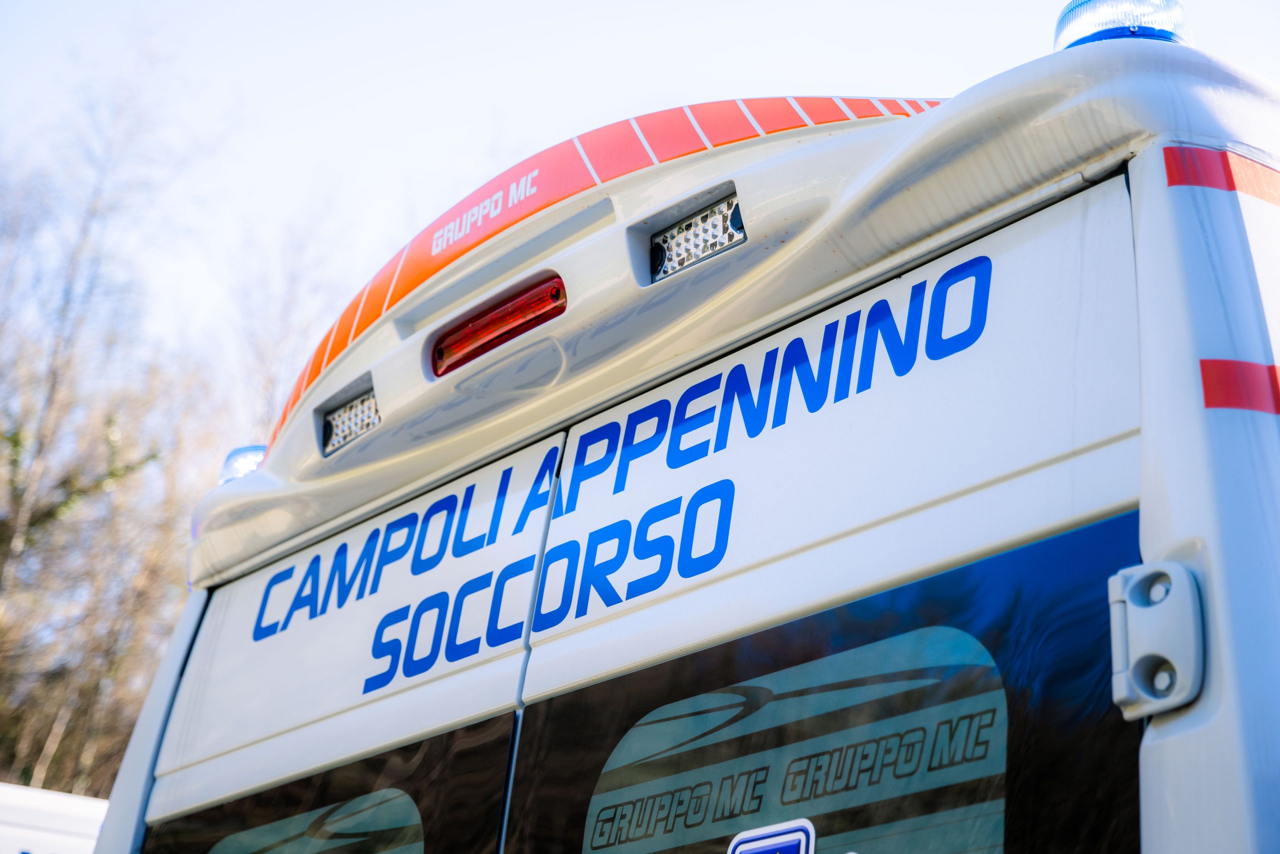 Ambulanza di Campoli Appennino Soccorso pronta per interventi di emergenza e trasporto sanitario.